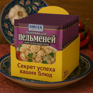 Приправа для пельменей, 20 г — ароматная смесь специй для домашних блюд