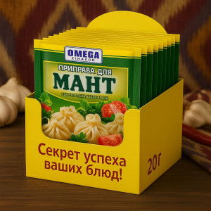 Приправа для мантов, 20 г — OMEGA