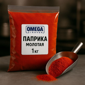 Паприка молотая, 1 кг — натуральная сладкая специя для HoReCa