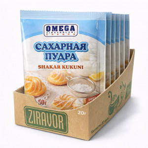 Сахарная пудра, 50 г Сахарная пудра, 50 г