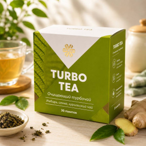 Чай Turbo Tea очищающий травяной 30 пакетиков 45 г